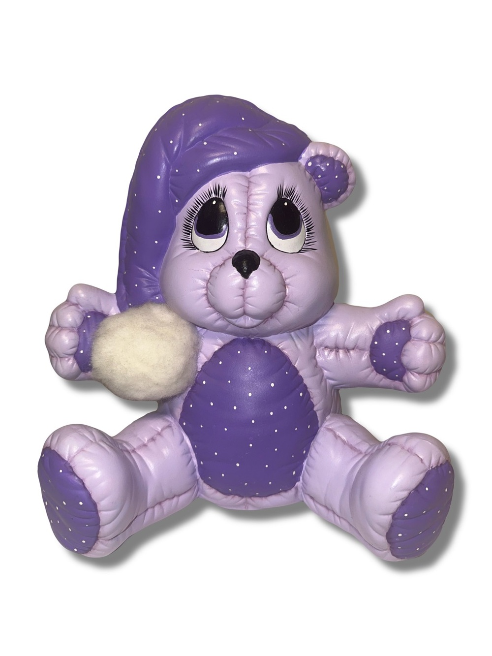Vtg 1986 Sleepy Ceramic Bear